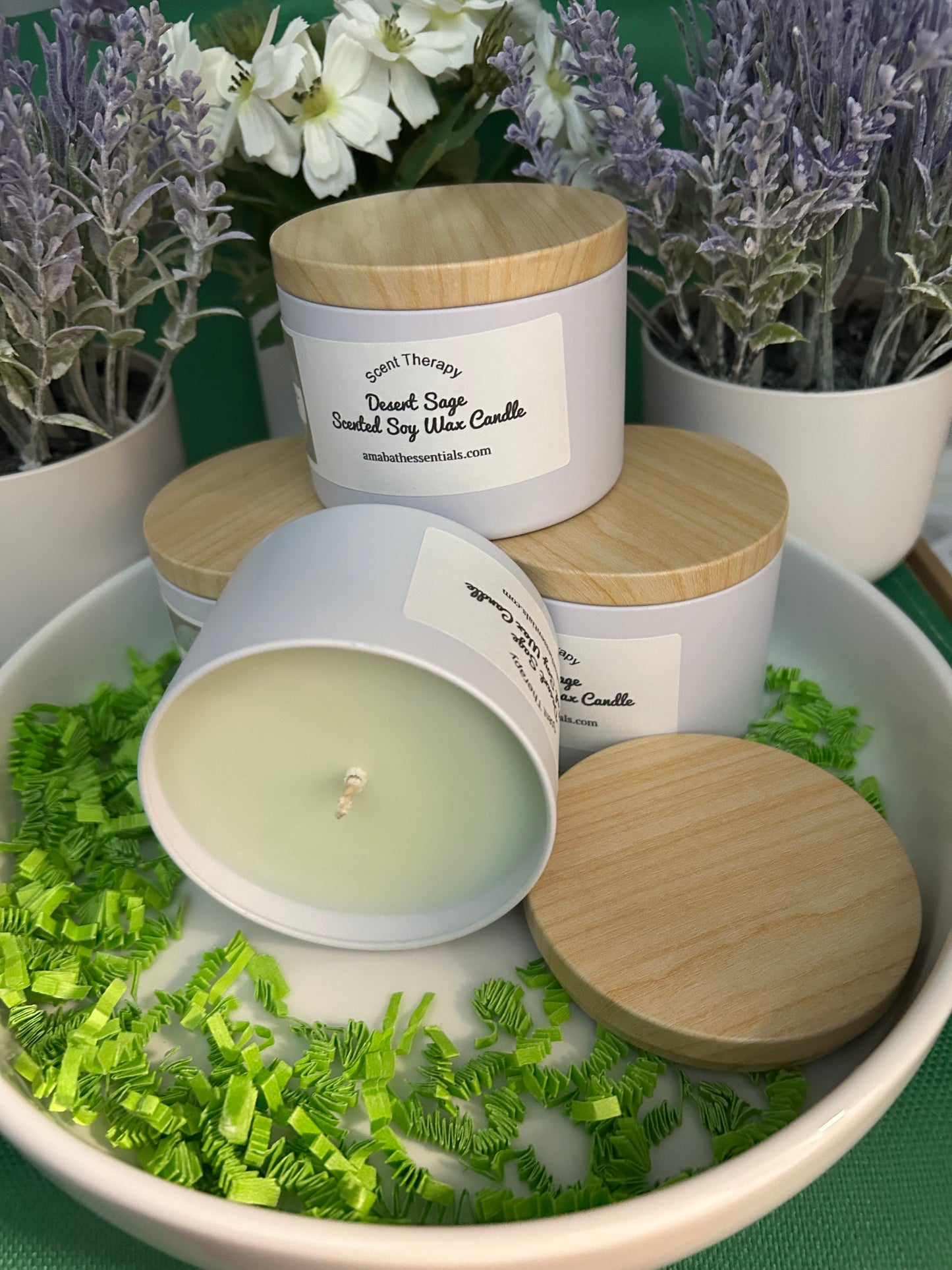 Desert Sage Scented Soy Wax Candle
