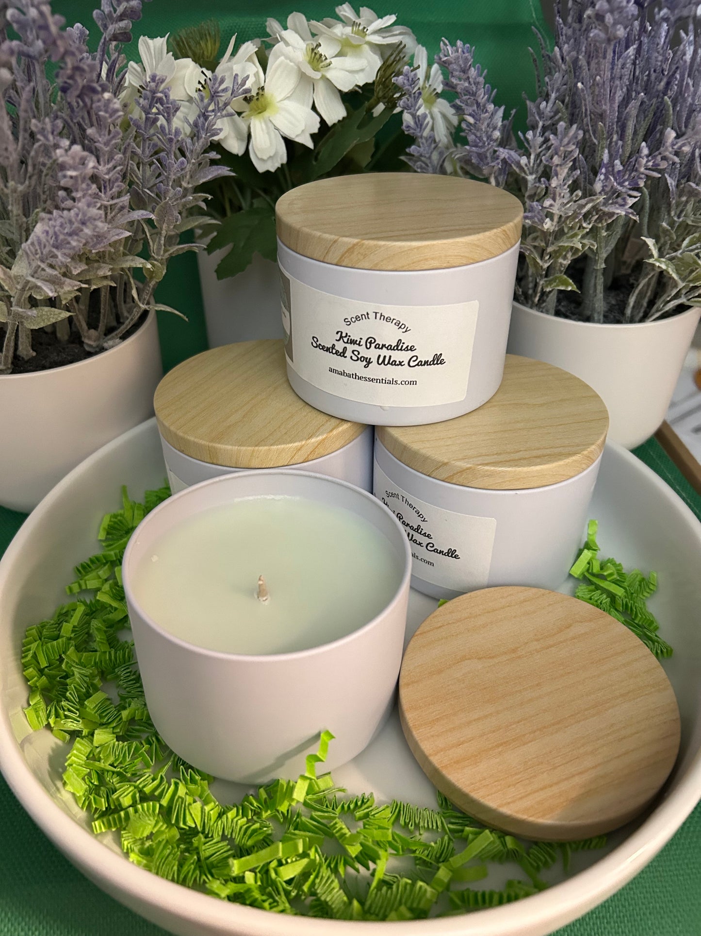 Kiwi Paradise Scented Soy Wax Candle